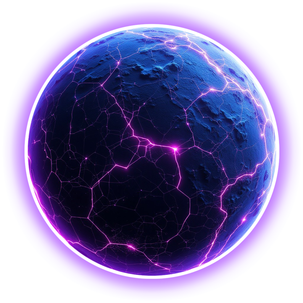 StockCake Neon Planet Glows 1947146 standard